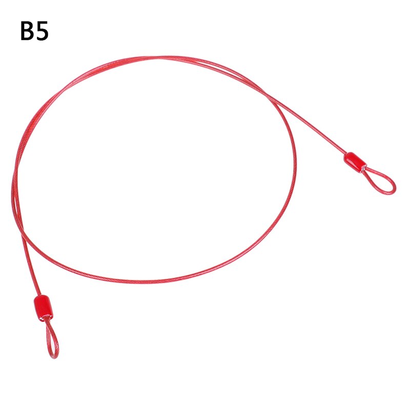 Safety Cable Steel Wire Rope 50cm For Outdoor Sports Bike Lock Bicycle Cycling Scooter Guard Security Luggage: B5