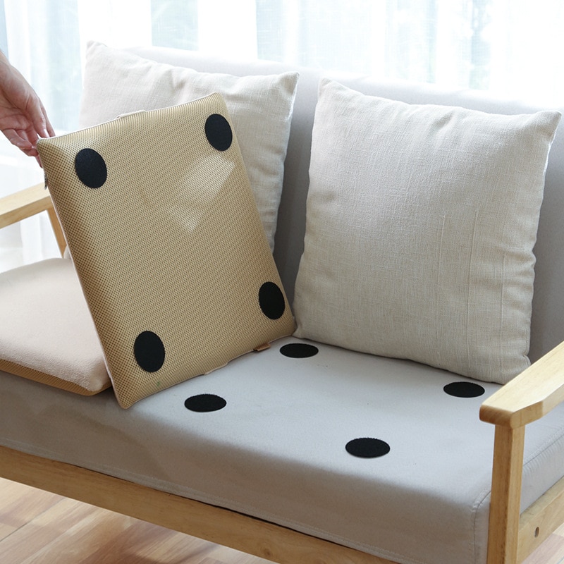 Anti-curling tæppe tape tæpper gripper velcro fastgør tæppets sofa og lagner på plads og hold hjørnerne flade sugekop
