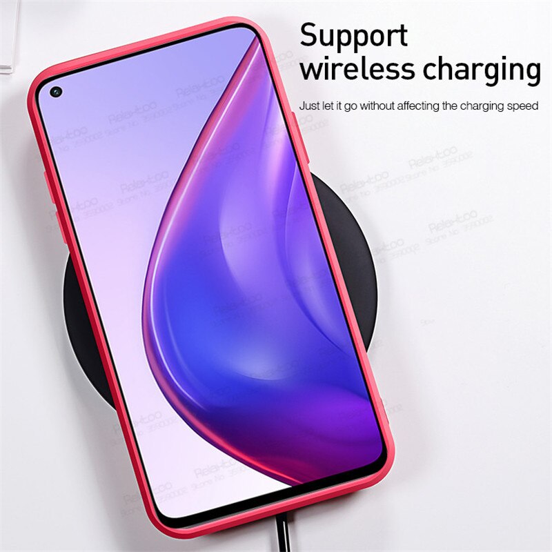 Dla Xiaomi Mi 10 T Pro Case miękki płynny silikonowy telefon pokrywa Xiomi 10 T T10 Mi10T 5G zwykły cukierki kolorowy aparat odporny na wstrząsy Coque