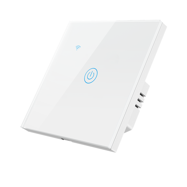 ATHOM Homekit No Neutral Needed WiFi EU Standard Smart Switch Touch Key Siri Voice Control: Homekit 1 gang