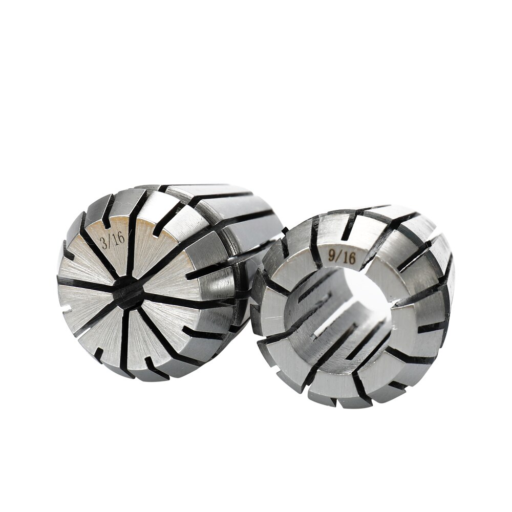 11pcs Precision Spring Collet Set Chuck Collets for CNC Workholding Engraving and Milling Lathe Accessories Tool