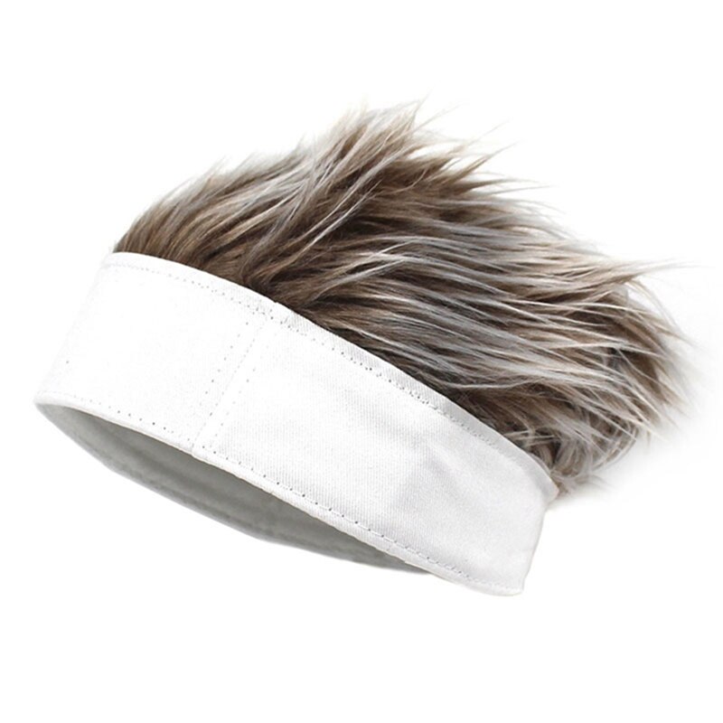 Gorra de béisbol con pelos con púas, peluca, sombrero de béisbol con pelucas con púas, sombrilla concisa informal para hombres y mujeres, visera ajustable, 2022