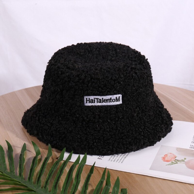 Vinter kvinder hat fiskerhue bamse fløjl varmt øre kvindelige varme tykke hatte afslappet kasket versa dejlig plys hat