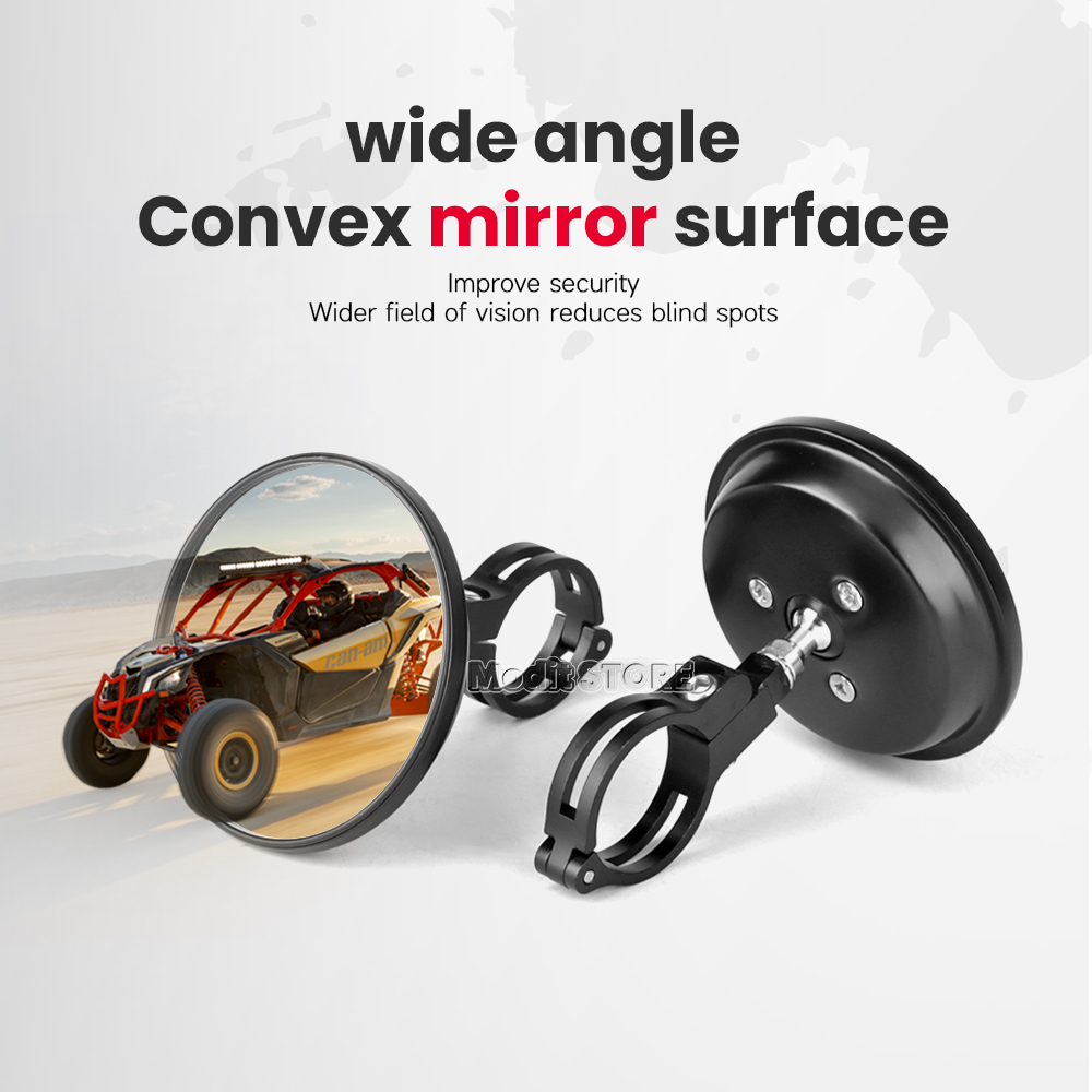 Motorfiets Spiegels Voor 390 790 890 990 1290 1390 2024 Dodehoekspiegel groothoek Stuur Zijspiegels