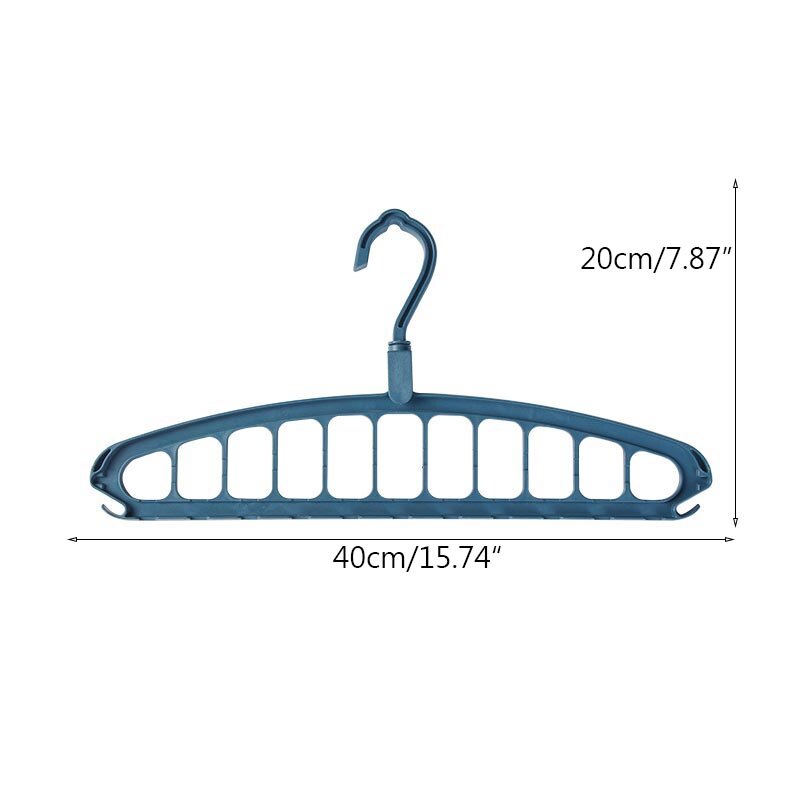 Clothes Hanger Multifunctional Rotary Hanger Home Balcony Wardrobe Rotating Non-Slip Dry Frame Organizer Hangers For Clothes