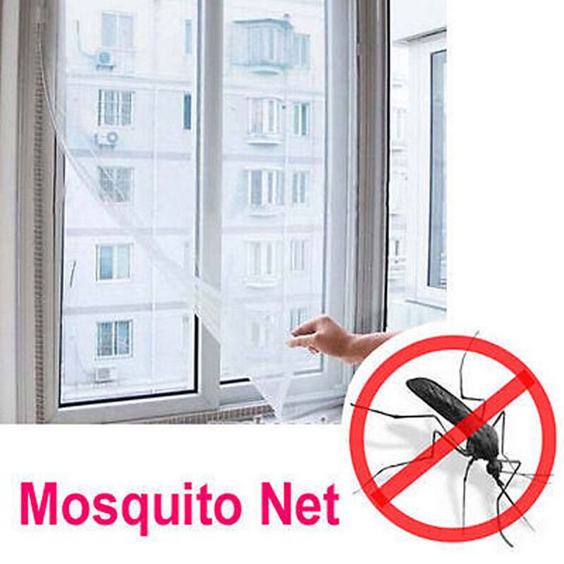 Mosquitera autoadhesiva para el hogar, Protector de pantalla de malla para insectos, moscas, puerta, ventana, mobiliario para el hogar