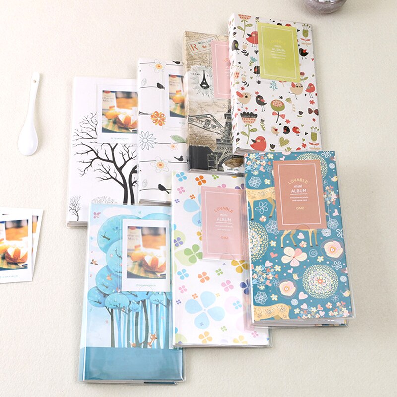 Los Fick – Album Photo avec 84 pochettes, coloré, pour Fuji Instax Mini 7s 8 25 50s