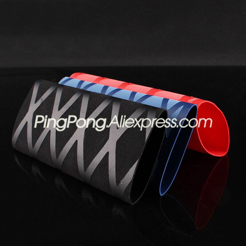 2x cinta de mango Overgrip para raqueta de tenis de mesa Material termorretráctil empuñaduras de murciélago de Ping Pong accesorios para banda para el sudor
