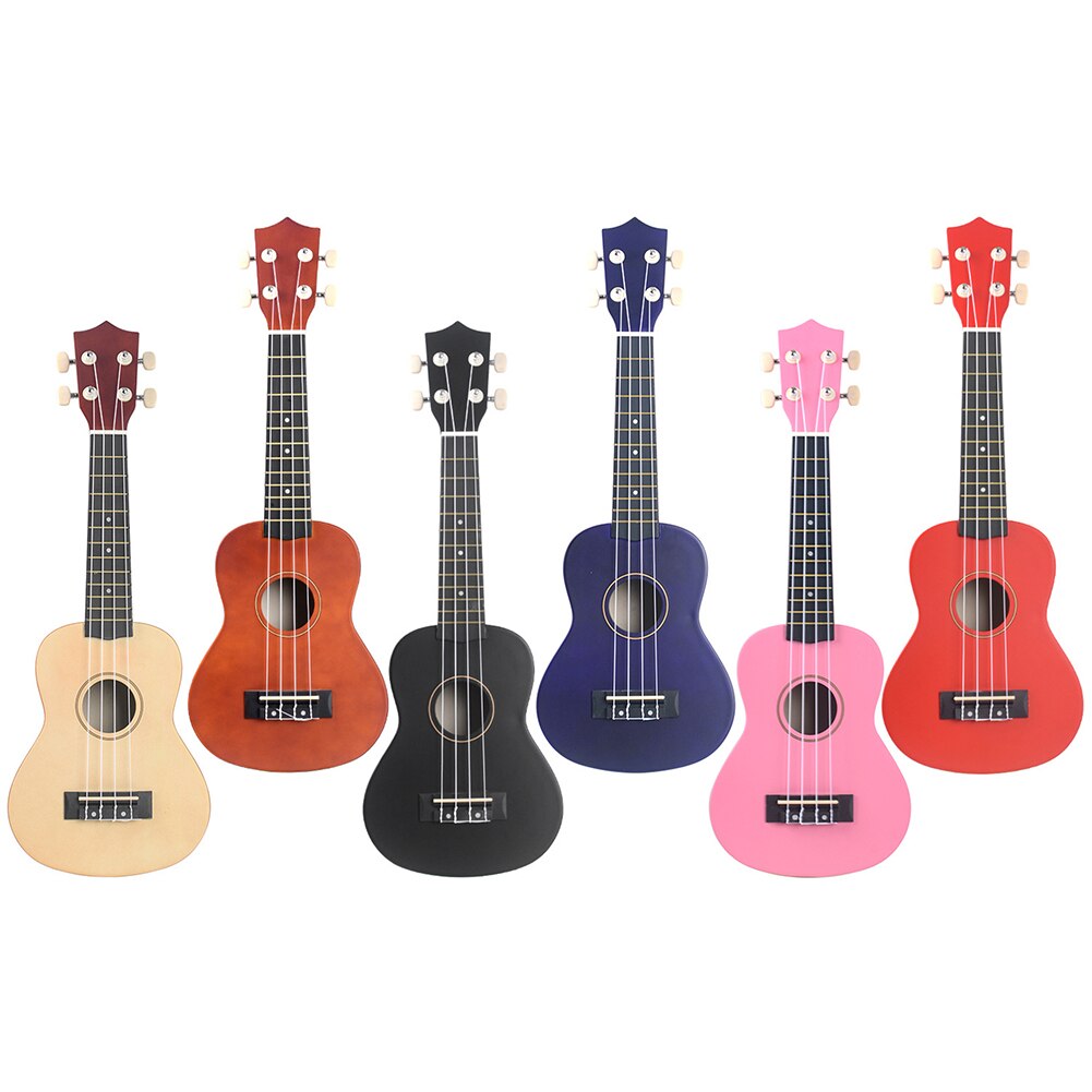 21 tommer 12 bånd ukulele sopran musikinstrument 4 strenge hawaii guitar guitar oakulelebass guitar musikinstrument