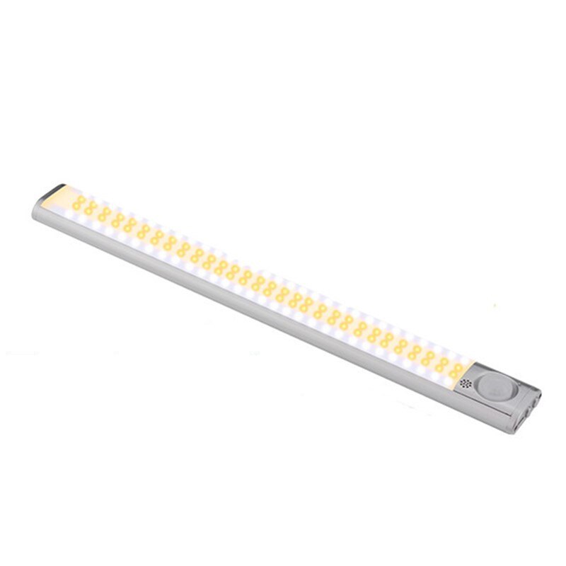 Lâmpada de parede armário luz 80led/120 luzes led pir sensor movimento luz armário armário noite lâmpada backlight: 30cm Simple