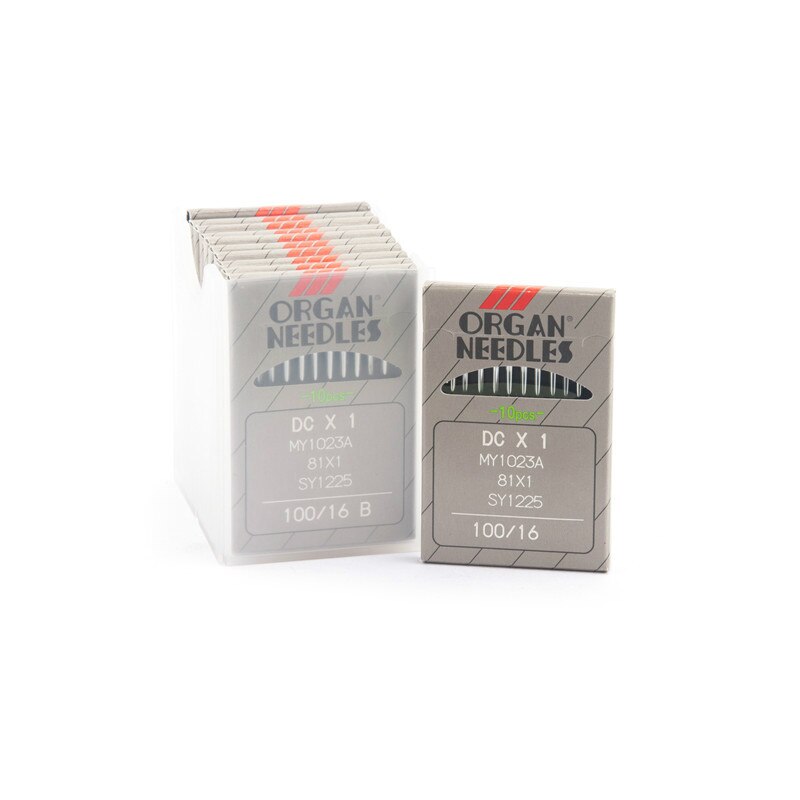 10pcs/lot ORGAN NEEDLES DBX1 DCX1 DPX5 UYX128GAS For Industrial Lockstitch Sewing Machine Singer JUKI brother: DCX1(100-16)