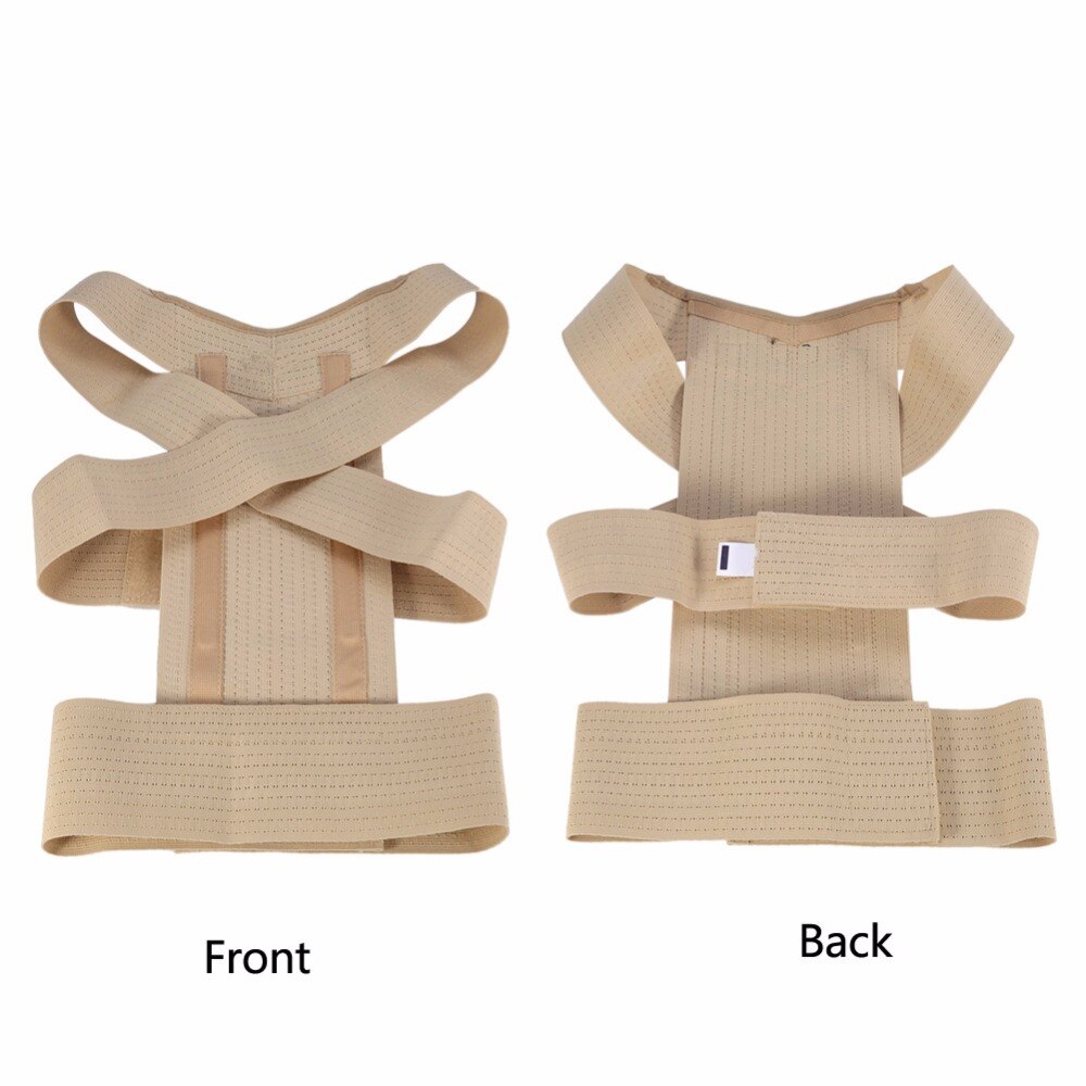 Slankende bandage voksne studerende justerbar ryg skulderstøtte bånd holdning korrektion bælte rygsøjle støtte bøjle bælte skulder