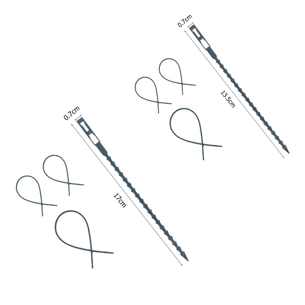 50PCS Tree Ties Adjustable Plant Ties Garden Ties Flexible Plant Cable Ties For Supporting Rose Shrub Plants Greenhouses Huerto