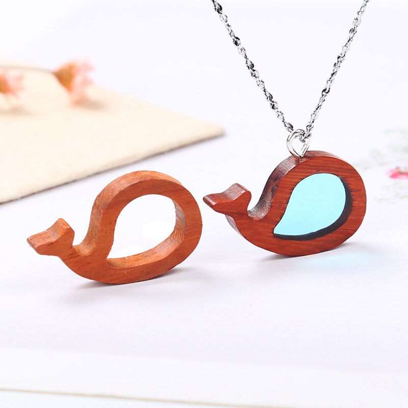 1pc Red Solid Wood Frame UV Resin Mold DIY Epoxy Resin Mold Rectangular Round Jewelry Pendant Accessories Necklace