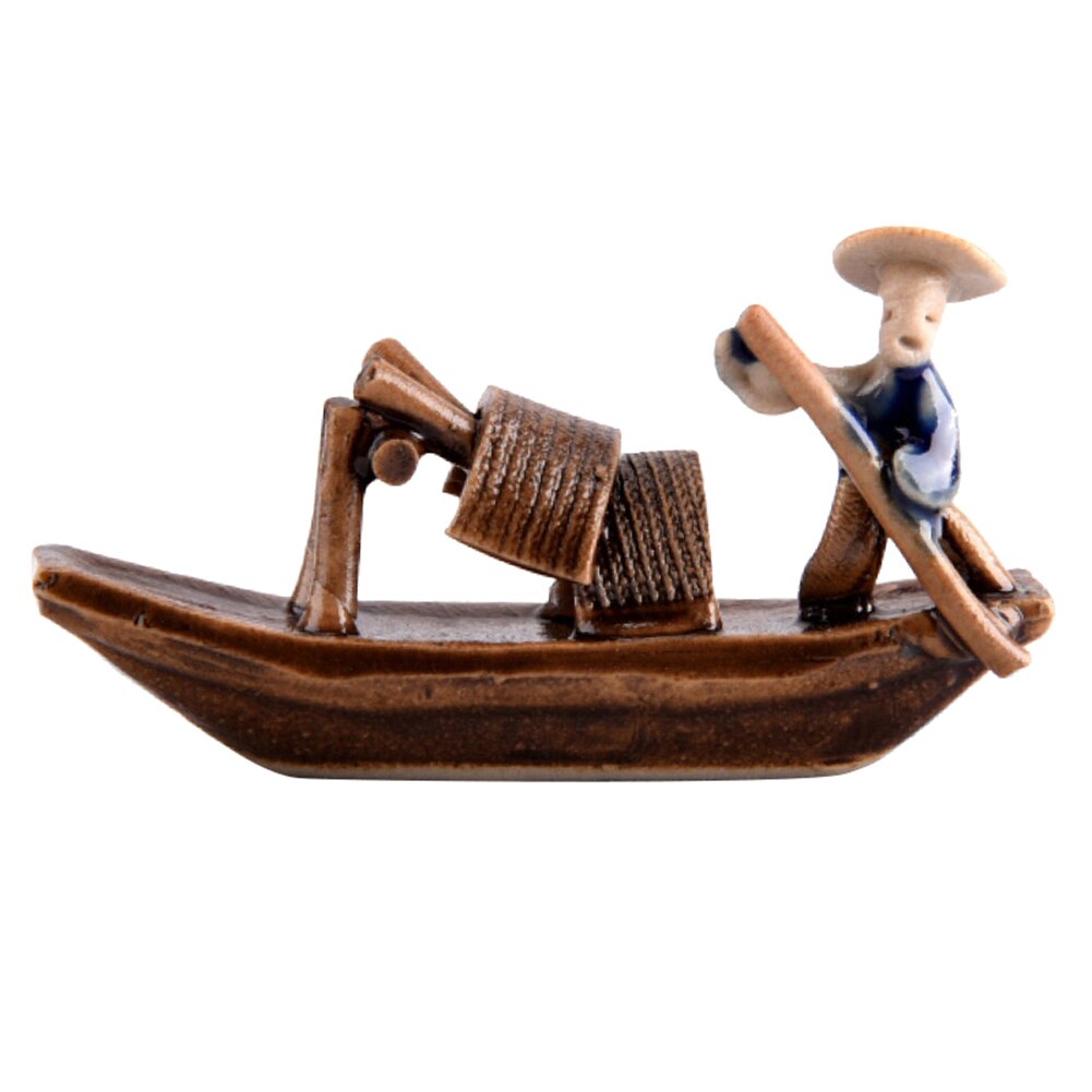 Keramiske pavilloner/kinesiske figurer model figur miniaturer diy bonsai aquascape landskabsindretning miniature figurer boligindretning
