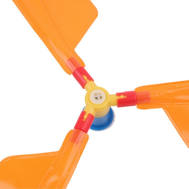 1pc Fun physique expérience fait maison ballon hélicoptère bricolage matériel maison école Kit éducatif enfant