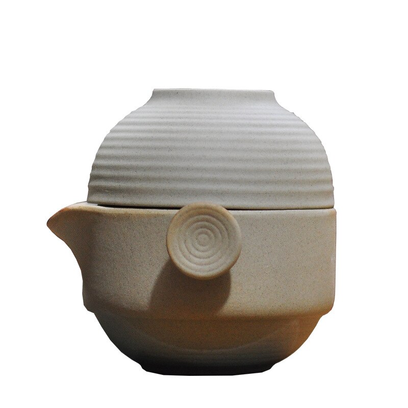 Mcj travel tea set gaiwan tea set porslin kung fu tea set tepott och kopp set keramiskt te set