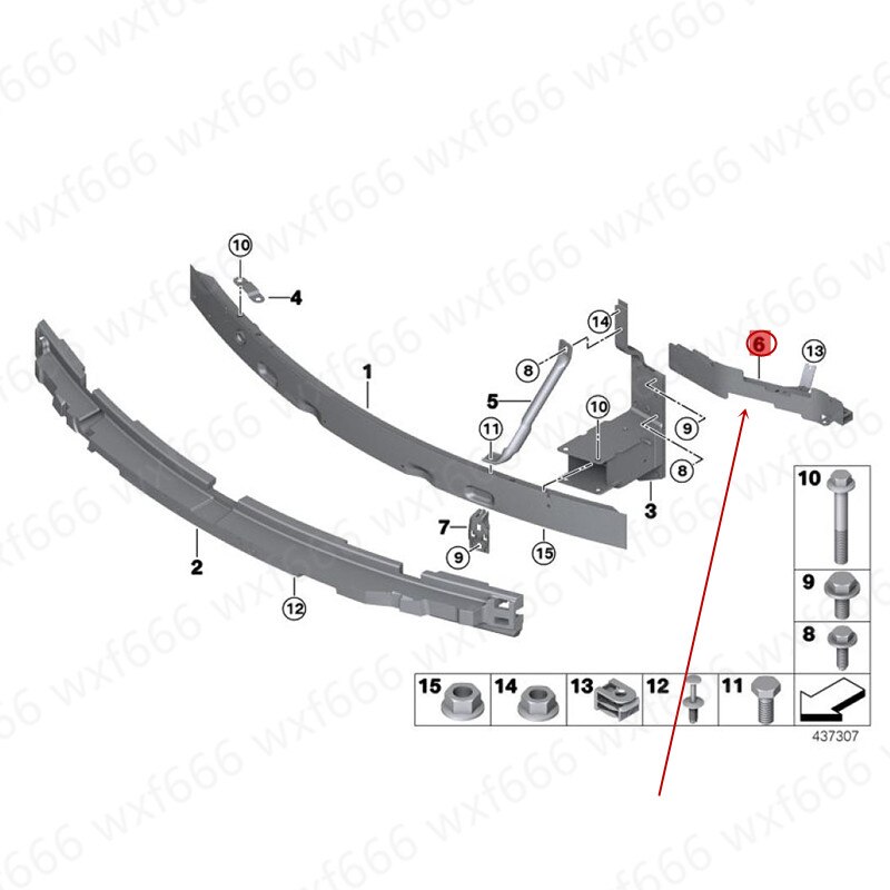 Auto Koplamp beugel Bevestiging frame voorbumper b... – Grandado