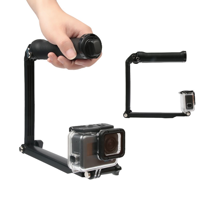Estabilizador de cardán de mano con agarre Variable para Yi 4K Sjcam Eken y Light, Steadicam portátil para Gopro