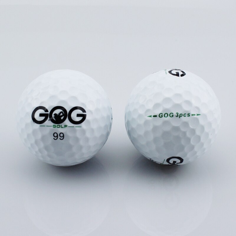 Hight Quility Driedelige Golfbal Golf Game Bal Super Lange Afstand 10 stks/partij