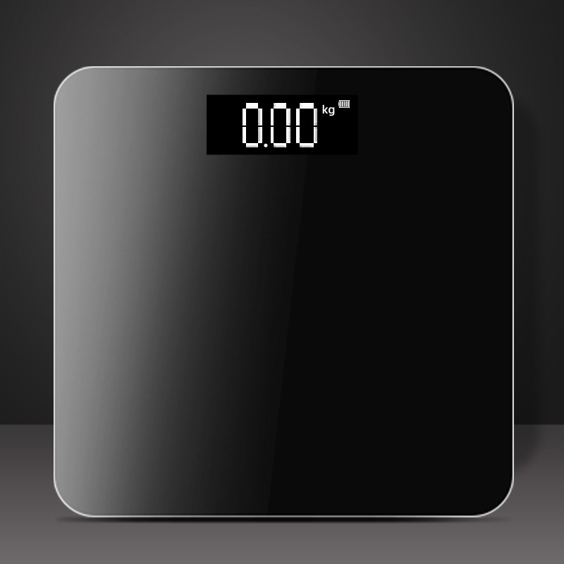 Weegschaal voor lichaamsgewicht, weegschaal, Trabgo. Digitale personenweegschaal met Step-On-technologie, 3 display met achtergrondverlichting, 180 kg weegschaal: Default Title