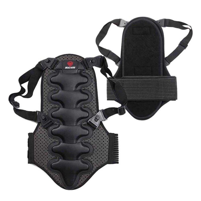Removable Ski Sports Back Vest Protection Ski Body Armor Backpiece Back Protective Protector Body Spine Armor