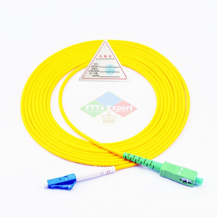 10PCS Simplex SC/APC-LC/UPC fiber optic patch cord Cable 1m/2m/3m/5m/10m fiber optic jumper cable 2.0mm