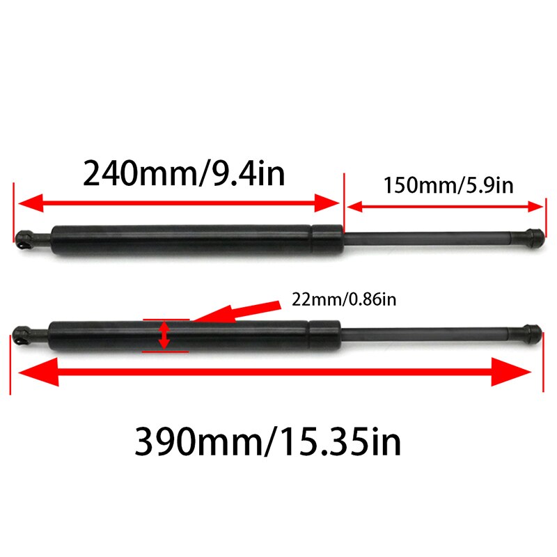 2 Stuks Achterklep Trunk Boot Gasveren Ondersteuning Lente Voor Lexus SC430 2002 Auto-accessoires Oem: 64530-24052