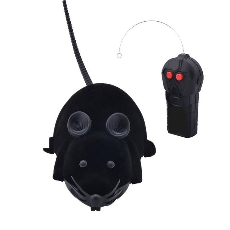 Fun RC souris jouet animaux chat jouet souris pour enfants jouets chat jouet sans fil télécommande souris électronique: B