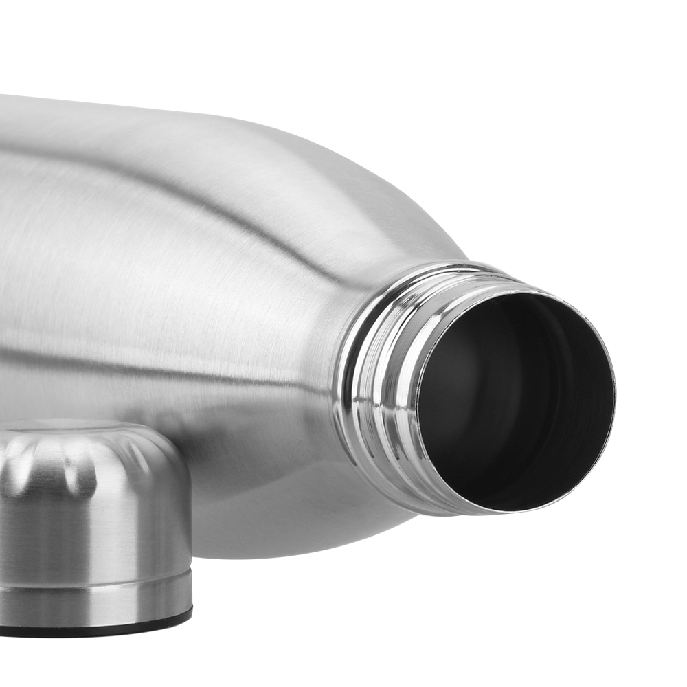 350/500/750/1000Ml Roestvrijstalen Enkele Muur Water Fles Koud Water Cola Fles Vacuüm fles Voor Kids School