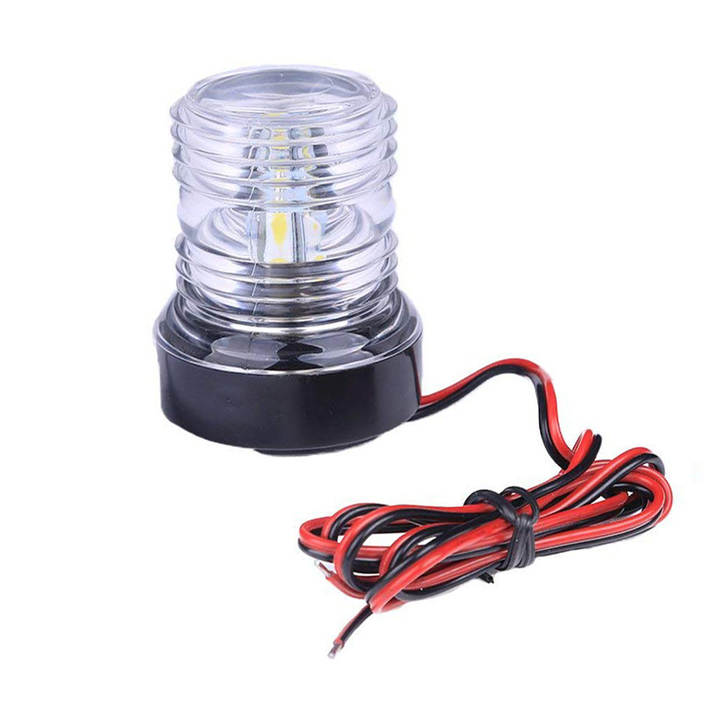 360 Degree Illumination Boat Navigation Lights 2.5 W Boat Warning Navigation Anchor Light 5500~6300 K Pure White Anchor Light: Default Title