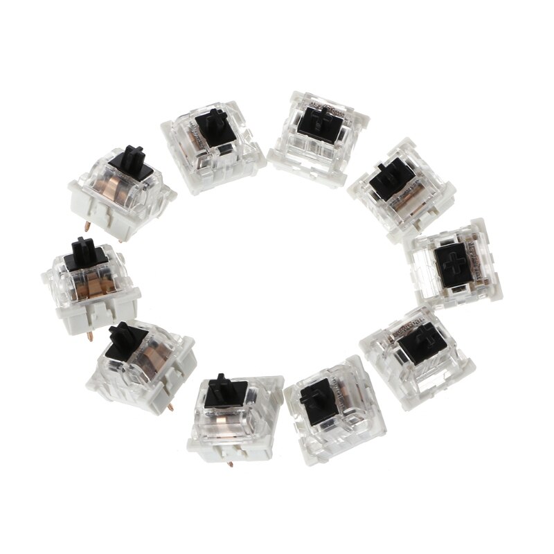 10x Klawiatura Mechaniczna Switch Czerwony - Zamiennik Cherry MX - Plastikowe Klawisze: 3