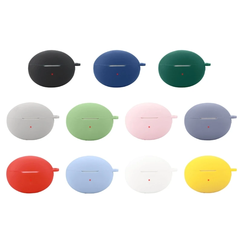 Silicone Protective Case for Huawei FreeBuds 6i Wireless Headphone Protector Case Cover Shell Housing Anti-dust Sleeve