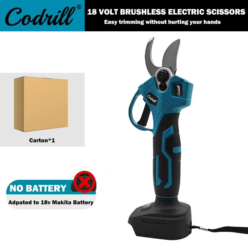Voor Makita Borstelloze Elektrische Schaar Draadloze Snoeischaar Multifunctionele Fruitboom Tak Cutter Tuingereedschap: Default Title