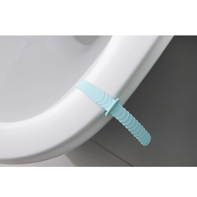 Draagbare Wc Deksel Flipper Handvat Anti-Vuile Hand Blootleggen Flip Cover Handvat Toilet Seat Lifter Badkamer Accessoire