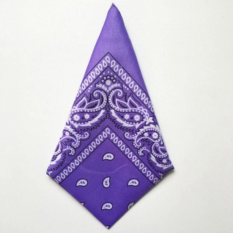Hiphop bandana vierkante sjaal 55cm*55cm zwarte rode hoofdbanden bedrukt voor dames/heren/jongens/meisjes: Lpp