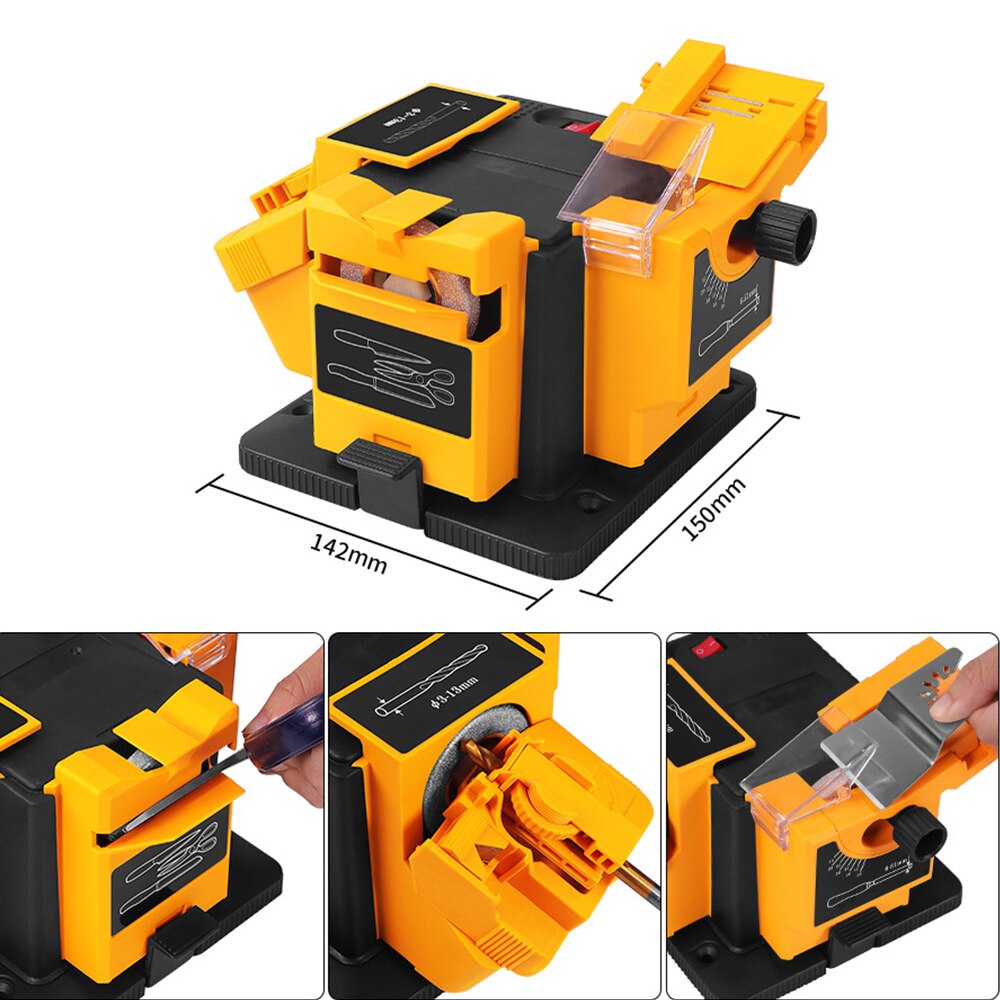 1 Pc Elektrische Boor Slijpen Machine Keuken Scherper Slijpen Slijper Slijpschijf