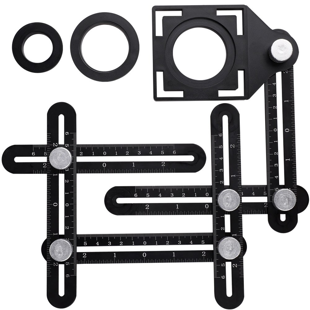 Aluminum Alloy Six-Sided Ruler Measuring Instrumen... – Grandado