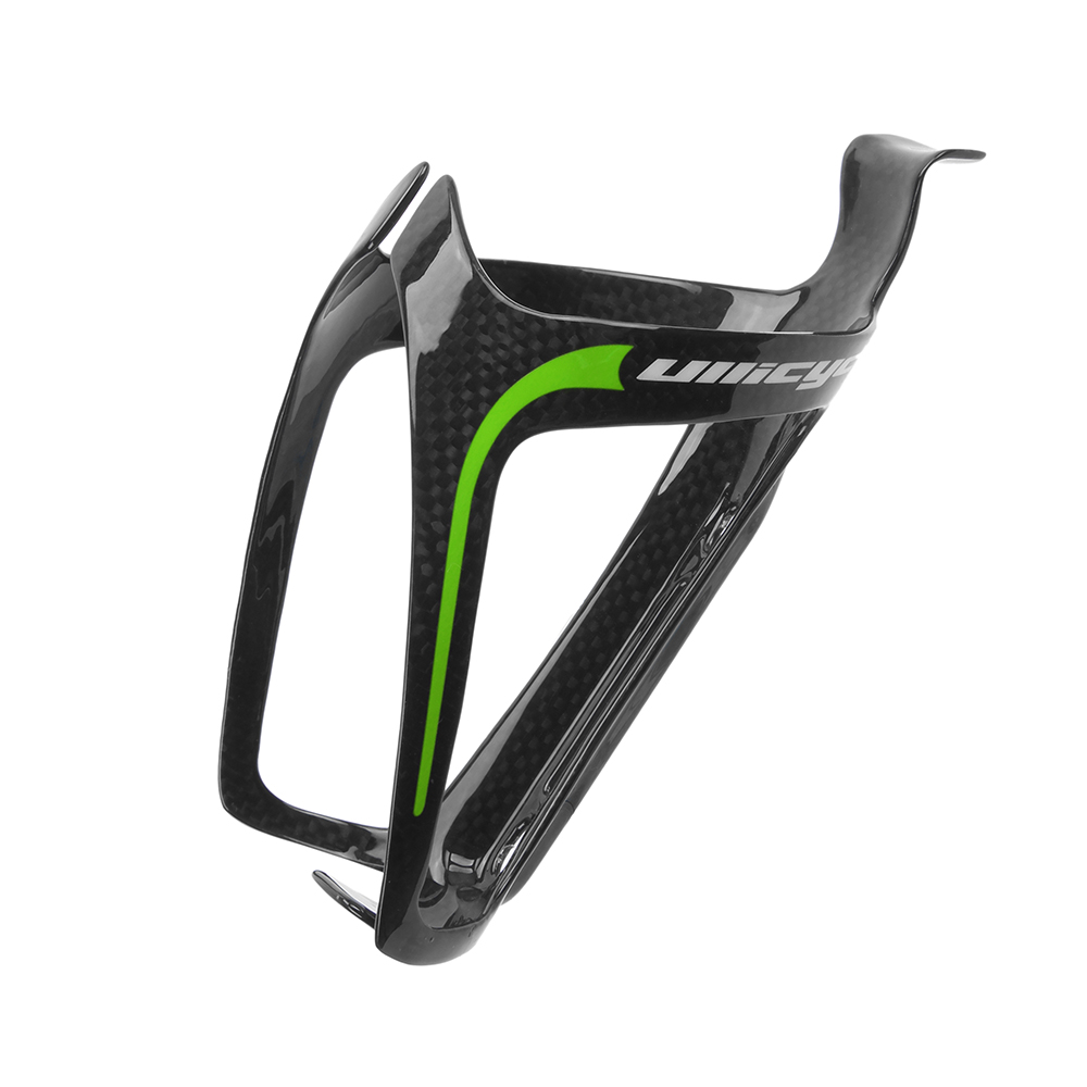 Ullicyc Ultra-Light Full Carbon Road Mountainbike Waterfles Houder/Fles Holderbar/Universele Fles kooi: green