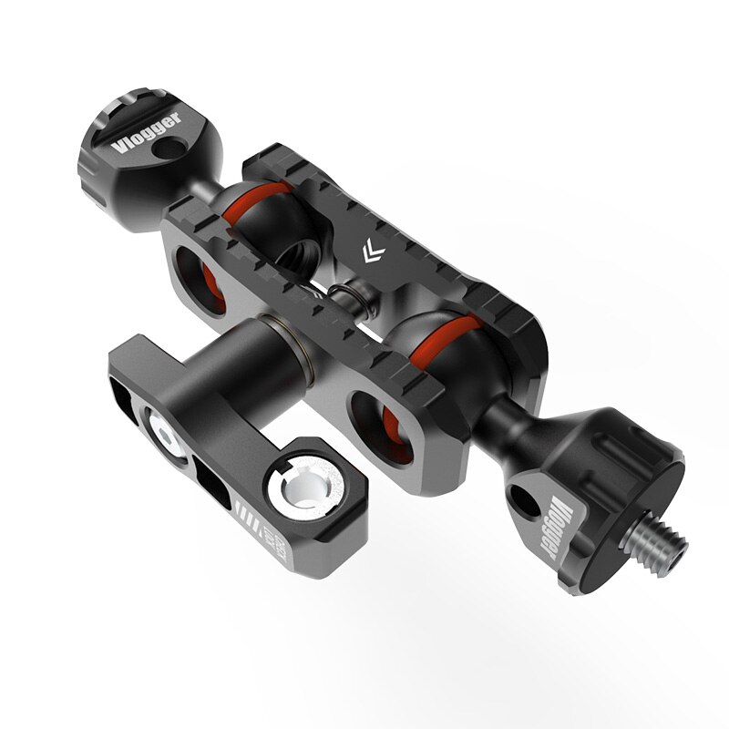 Camera Magic Arm Ball Head W/Nato Klem Connector Scharnierende Arm Vervangen Rig Dslr Monitor Draagbare Beugel Glijbaan Slot adapter