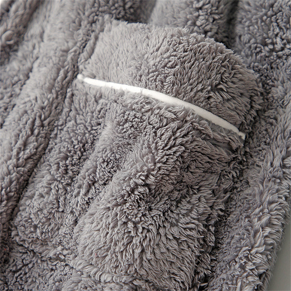 Flanell nattøy høst vinter varm nattkjole morgenkåpe langermet belte korall fløyel loungewear morgenkåpe