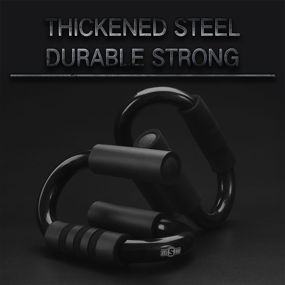 Innstar Fitness push-up bars with Extra Thick Foam Padded Grips Ergonomic Push-Up Handles Non-Slip Sturdy Structure Men Women