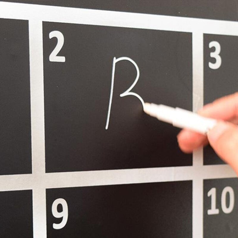 Pizarra de tiza líquida blanca, herramienta de escritura, buena , 4 Uds.