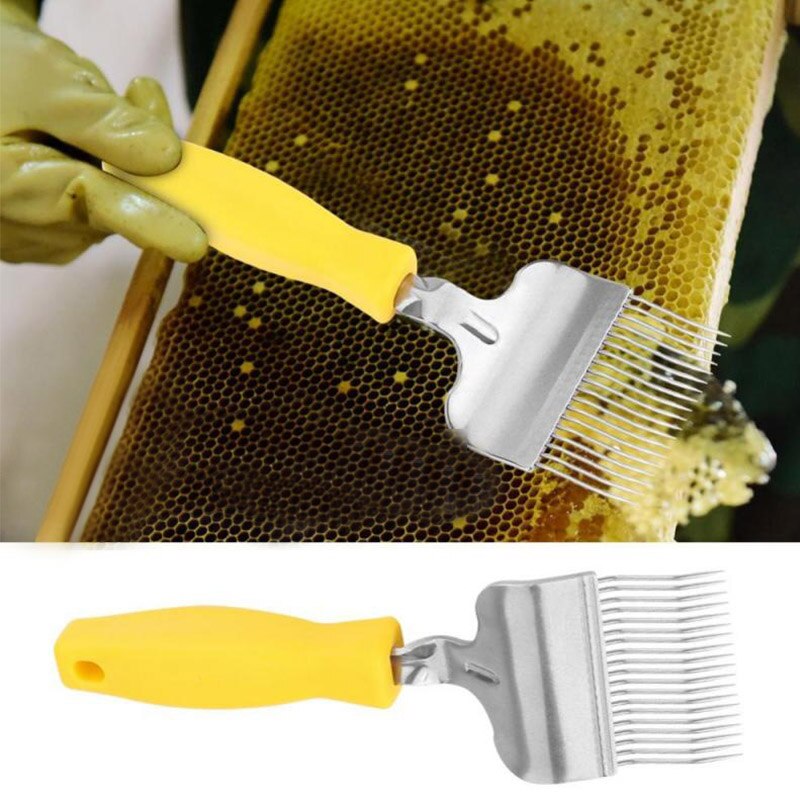Honninggaffel rustfrit stål honning kam biavl værktøj tilbehør lbshipping