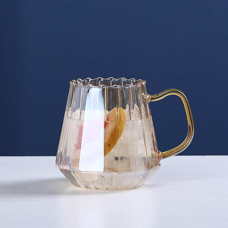 Glas Champagne Glas Koude Ketel Set Koud Water Cup Glas Ketel Hittebestendige Hoge Temperatuur Sap Pot Theepot Pitcher: cup