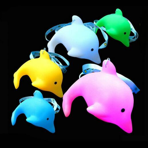 Kleurrijke Blauw Roze Wit Geel Groen Speelgoed Dolfijnen Kleuren Dolfijnen Led Ketting Speelgoed YH969