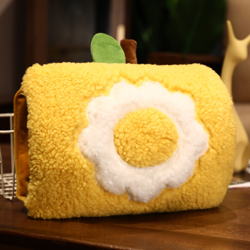 Bottiglia di acqua calda ricaricabile elettrica fiori carini scaldamani doppie mani in inverno signore dolore fisiologico tesoro caldo: giallo