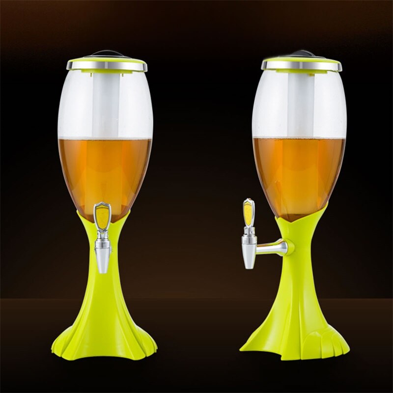 OBR 1.5L Beverage Dispenser Cold Wine Beer Juice Beer Pourer Party Buffets Drinks Serving Growlers Container Bar Accessories