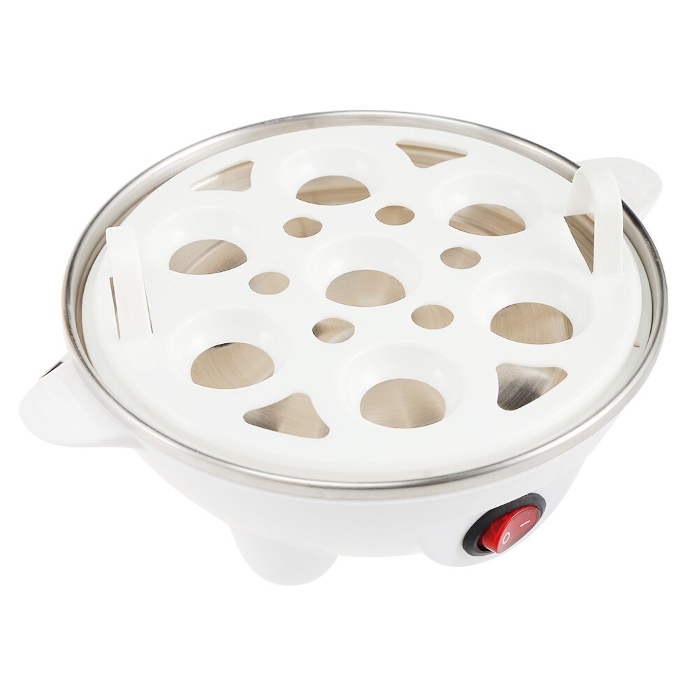 Household multifunctional electric steamed egg maker mini Cartoon chicken egg Cooker 7 hole egg steamer kitchen utensils