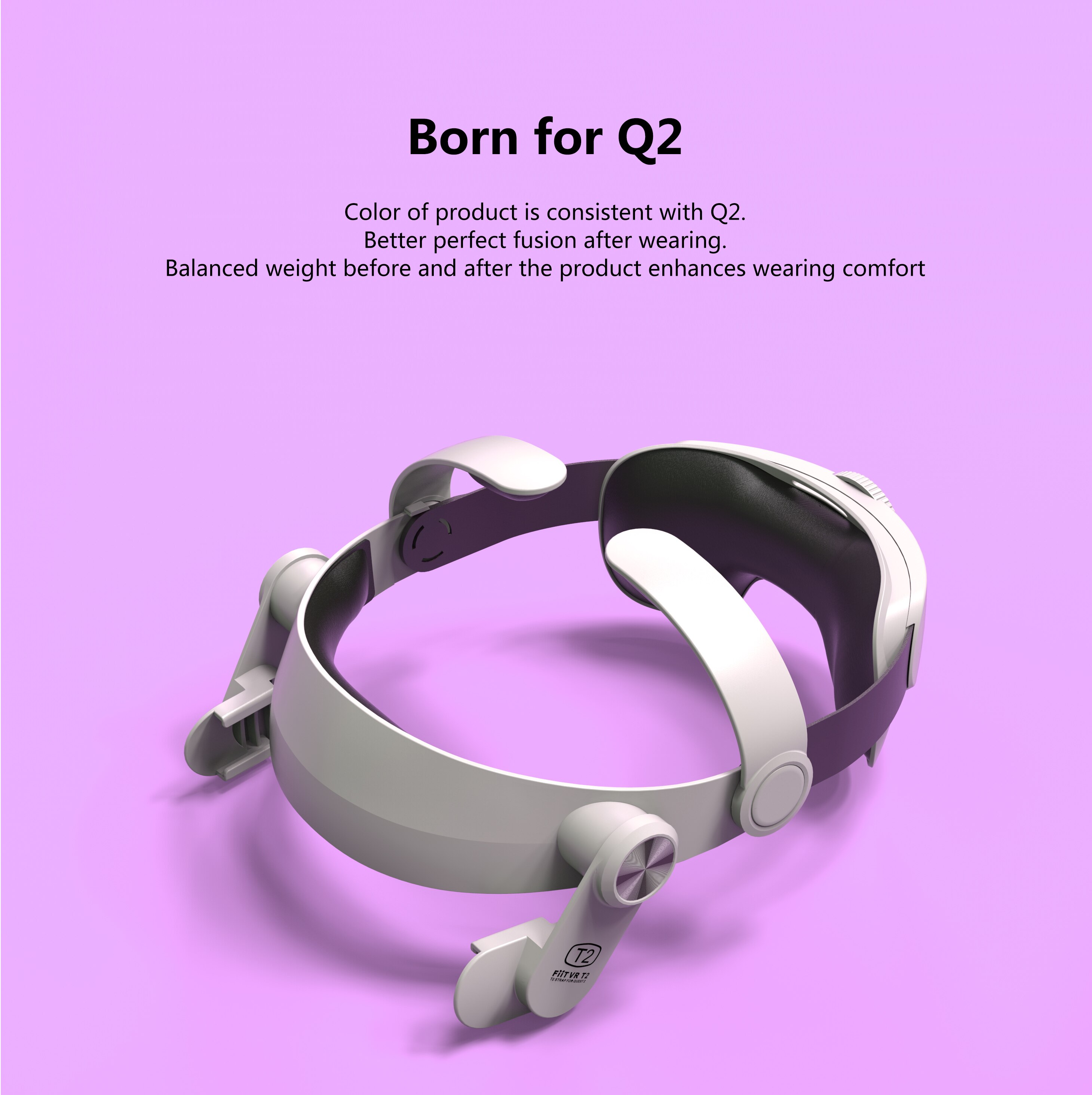 Oculus Quest 2 VR Elite Adjustable Head Strap Oculus Quest 2 Halo Strap Increase Supporting Improve Comfort-Virtual Accessories